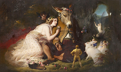 Scene from A Midsummer Night's Dream Edwin Henry Landseer